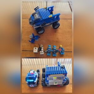 Vintage 2011 LEGO Alien Conquest Alien Defense Unit Minifigures& Partial Vehical